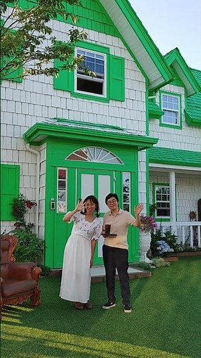 빨간머리앤 실제 주인공과 초록지붕집 (만화)에서 인사 드려요~^^ 현실 세계