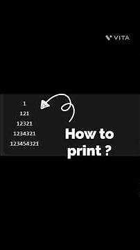 Nested Loops Pattern | C programming | #coding
