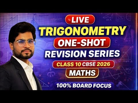 Class 10 Trigonometry Part 2 | Revision Series 2026 | English Medium | Board Exam Ready 🔥