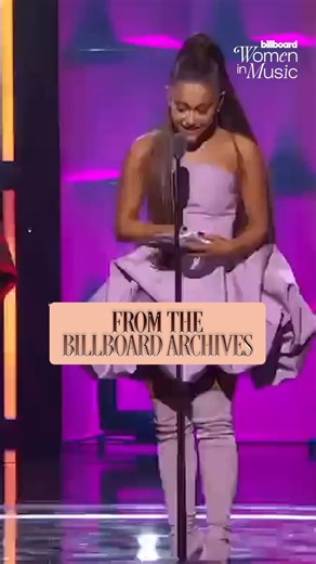 From the Billboard Archives: From 2014's Rising Star to 2018's Woman of the Year, Billboard's Lyndsey Havens breaks down Ariana Grande's #BBWomenInMusic trajectory.Watch Billboard Women in Music 2026 live on YouTube and https://t.co/mMKvMFlhK6 on April 29 📺