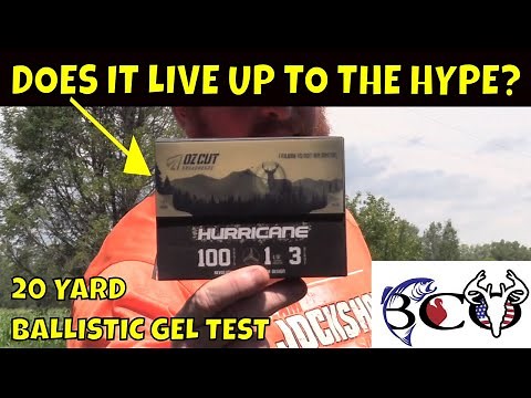 ozcut hurricane accuracy & penetration test | bco review |