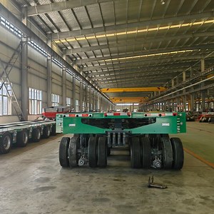 [Hot Item] Heavy-Duty Multi-Axle Hydraulic Trailer Modular Axle Line for Industrial and Construction Use