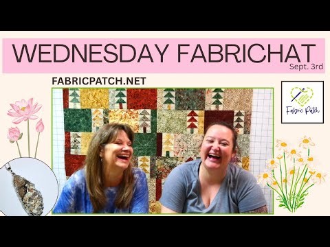 FabriChat Wednesday!! We hope you all had a great weekend!! Come enjoy some laughter and girl talk!