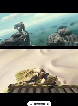 Movie vs game: Uncharted plane sequence