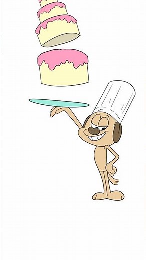 Su and Little Chef 👨‍🍳👨‍🍳👨‍🍳🍰🍰🍰 #shorts #animation
