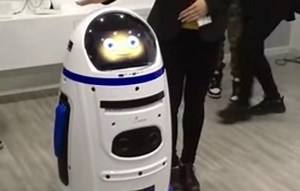 33K views · 222 reactions | A robot at a Chinese tech fair went haywire and injured a man. | The Young Turks | Facebook