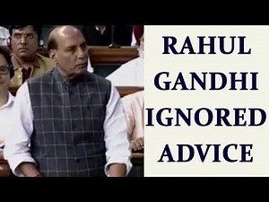 Rahul Gandhi car attack: Rajnath Singh speaks on the issue in Lok Sabha | Oneindia News
