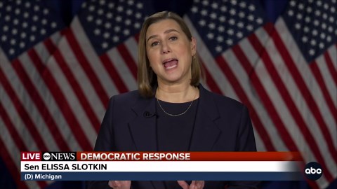 FULL SPEECH: Democratic response to Trump's address to joint session of Congress