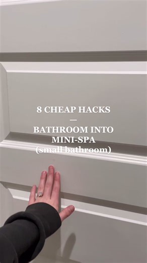 Transform Your Bathroom into a Mini Spa with These Cheap Hacks