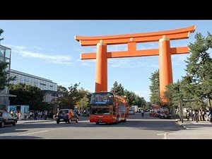 Sightseeing around the City of Kyoto