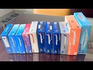 Airliners International 2023: Unboxing 11 new 1:400 Model aircraft!