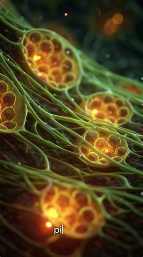 The Secret Connections Between Plant Cells #science #shorts