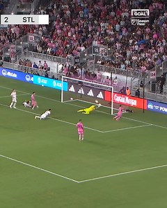 544K views · 10K reactions | Lionel Messi scores another curling stunner for Inter Miami  Messi, Luis Suarez & Jordi Alba all scored in the game  | GOAL | Facebook