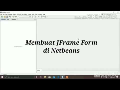 Membuat JFrame Form pada Netbeans