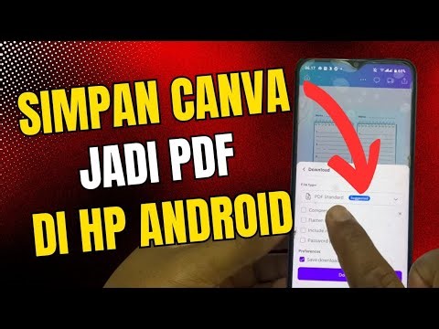 How to convert canva to pdf I save canva to pdf on my phone