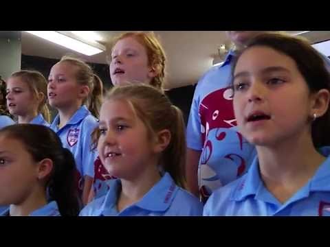 Umina Public School sing: I am, you are, we are Australian