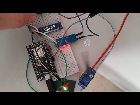 Mesure de vitesse par capteur infrarouge LM393 et carte NodeMCU ESP8266 (Servomoteur SG90 à 84 RPM)