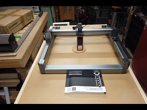 New laser engraver review of the Genmitsu Jinsoku LC-40.
