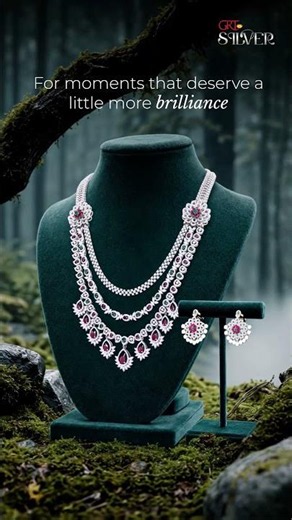 Unforgettable Beauty in Every Special Moment | GRT Silver Jewellery