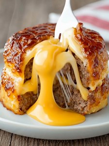 9.9K views · 26 reactions | This Cheeseburger Lava Cake is a gooey,...