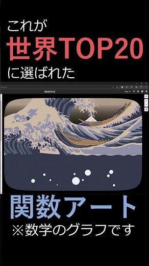 世界大会で入賞した関数アート作品