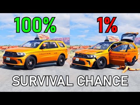Realistic Survival Chance Crashes #73 | BeamNG.drive