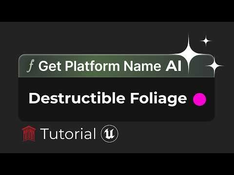 Foliage System Blueprint in 10 minutes | Unreal Engine 5