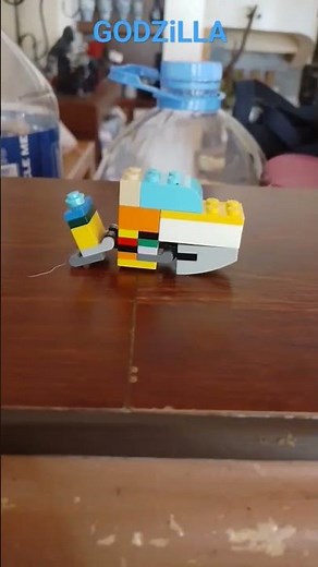 How to build Lego godzilla