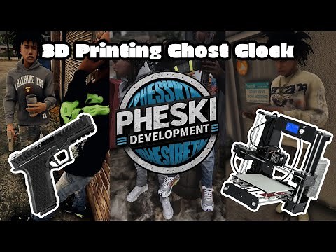 [FIVEM ESX] 3D Printing Ghost Glock | PHESKI DEVELOPMENT