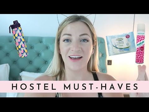 15 Hostel Essentials for Girls - What You NEED to Pack for Hostels 🎒