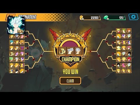 Stickman Dragon Fight -Super Stick Worriors 3v3 - Ruto Beast - Geta Ultra & Gomu Ultra