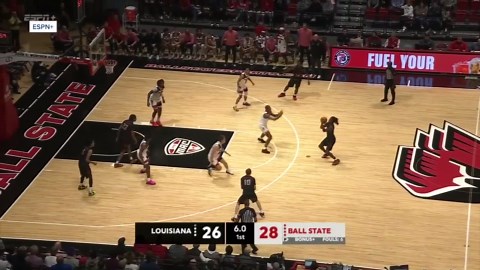 Ball State holds off Louisiana in back-and-forth battle