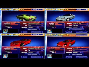 Need for speed Hot Pursuit 2 All Cars in Midtown Madness 2