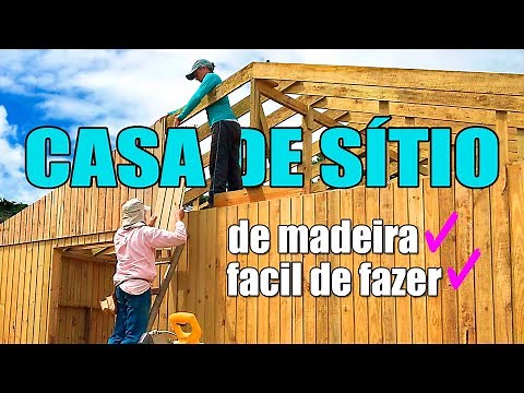 See How to Build a Wooden House on the Farm (with SUPER TIPS)