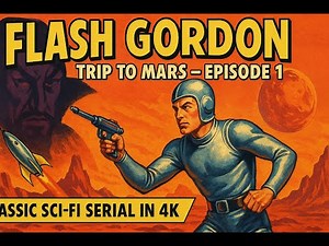 Flash Gordon’s Trip to Mars (1938) – Episode 1: The Tunnel of Terror | Classic Sci-Fi Serial in 4K