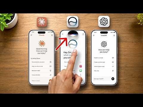 Siri AI vs ChatGPT vs Claude in 2026