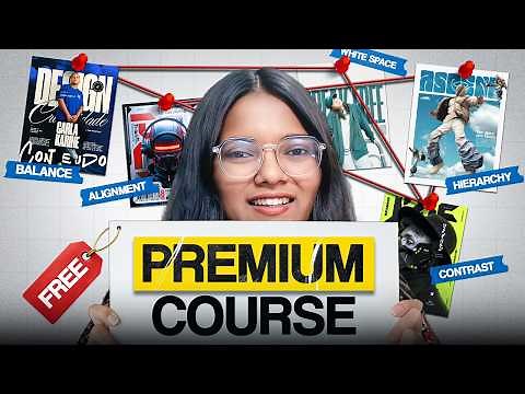 Graphic Design Basics | Free 1 Hour Course for beginners (Know the Basics)