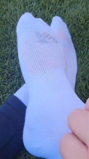 white ankle cotton socks removal 🧦 🦶 soft feet soles chaussettes blanches pour femmes #socken