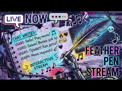 Day: 4,5 - The Feather Pen: You Type, It Writes 🖋️ [Interactive Stream]