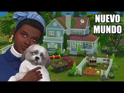 Construyo la primera casa del NUEVO MUNDO ~ Los Sims 4