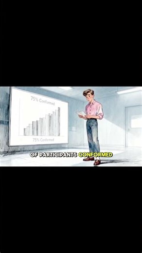 Asch Conformity Experiment #SocialPsychology #psychologystudy #socialexperiment #humanbehavior