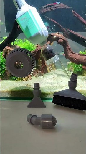 Keep your gravel clean without disturbing aquascape