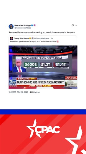 376 reactions · 42 shares | Remarkable numbers and achieving economic investments in America. - Mercedes Schlapp | CPAC | Facebook