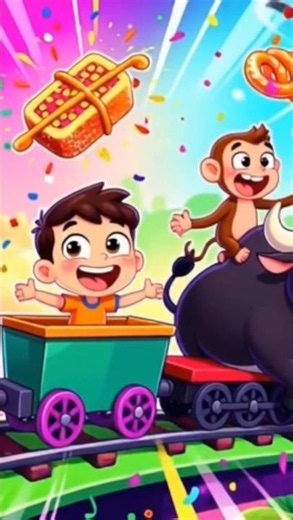 tik tik Coconut top top tree! Dancing with the bee!!🐝🐝 Funny Shorts FunnyReels SongsForKids Play&Fun