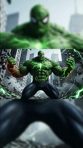 HULK-SPIDER Fusion: Green Giant Shoots Radioactive Webs! #HulkSpider