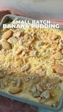 Easy banana pudding #recipe