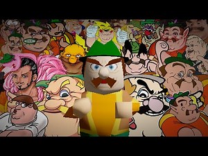 Morshu But Every Frame Is By a Different Artist