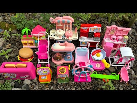 Menemukan Mainan Masak Masakan Kitchen Set Toys, Cooking Toys, Kitchen Appliances Playset, Pink Toys