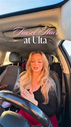 Haleigh Aree on Instagram: "I got the viral fairy hair at @ultabeauty 😍🧚‍♀️✨ also, if you’re a glitter lover go ahead & get yourself the @evahairnyc hair & body glitter spray to really unlock that fairy look✨ #hairday #hairdays #ultabeauty #glitterhair #girltime"