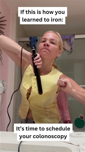 just a millennial ironing her clothes...